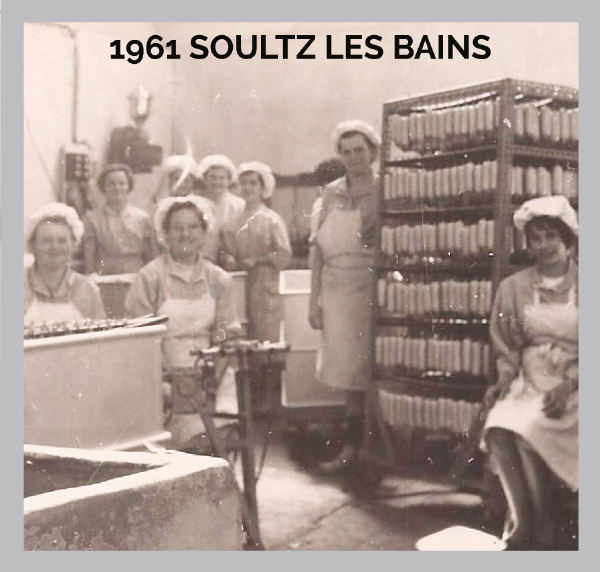 L’entreprise à Soultz-les-Bains en 1961